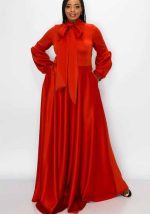 This Plus Size Women Solid Long Sleeve Maxi Dress Made Of Soft And Elastic Fabric. Global Lover Wholesale Plus Size Dresses And Hope Curvy Ladies Find Here a Warm And Exciting Place To Shop Affordable Curvy Dresses Online - Plus Size Casual