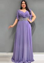 This Plus Size Women Solid v Neck Formal Party Maxi Dress Made Of Soft And Elastic Fabric. Global Lover Wholesale Plus Size Dresses And Hope Curvy Ladies Find Here a Warm And Exciting Place To Shop Affordable Curvy Dresses Online - Plus Size Casual