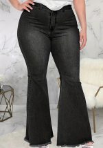 This Plus Size Women Stretch Bell Bottom Denim Pants Design Made Of Durable And Stretchy Material. It Is a Must-Have Item For Your Closet. Global Lover Offer a Rich Selection Of Wholesale Plus Size Bottoms. You Will Find Wide Range Fabric