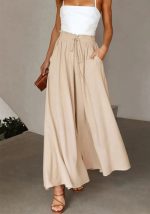 This Plus Size Women Summer Casual Loose Wide Leg Pants Belt Design Made Of Durable And Stretchy Material. It Is a Must-Have Item For Your Closet. Global Lover Offer a Rich Selection Of Wholesale Plus Size Bottoms. You Will Find Wide Range Fabric