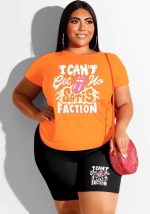 This Plus Size Womenloose Printed Top And Shorts Two-Piece Set Design And Made Of Comfortable And Elastic Fabric. Wholesale Plus Size Two Piece Sets Is a Must-Have Item For Curvy Ladies. Two Piece Sets Can Either Be Worn Together Or Individually