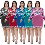 This Plus Size Women's Floral Print Long Sleeve Bodycon Dress Design Made Of High Quality Polyster And Spandex Material. Print Dresses Is More Interesting And Stylish. Print Maxi Dresses Is One Of The Popular Item For Islander Vocations. Women¡¯s Print Dresses At Global Lover Comes With Forever Floral