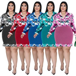 This Plus Size Women's Floral Print Long Sleeve Bodycon Dress Design Made Of High Quality Polyster And Spandex Material. Print Dresses Is More Interesting And Stylish. Print Maxi Dresses Is One Of The Popular Item For Islander Vocations. Women¡¯s Print Dresses At Global Lover Comes With Forever Floral