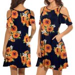 This Sexy Fashion Digital Print Multicolor Women's Dress Design Made Of High Quality Polyster And Spandex Material. Print Dresses Is More Interesting And Stylish. Print Maxi Dresses Is One Of The Popular Item For Islander Vocations. Women¡¯s Print Dresses At Global Lover Comes With Forever Floral