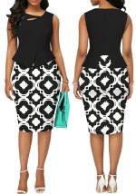 This Sexy Fashion Digital Print Sleeveless Women's Dress Design Made Of High End Polyster And Spandex Material