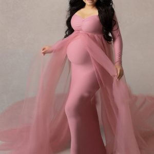 This Solid Long Sleeve Mesh Patchwork Maternity Long Dress Made Of Soft And Comfortable Material. It Is a Must-Have Item For Pregnant Women. Global Lover Offer Newest Wholesale Maternity Dresses And Hope Pregnant Ladies Find Here a Warm And Exciting Place To Shop Affordable Pregnant Dresses - Pregnant Casual Dresses