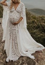 This Spring Summer Pregnant Women Fluffy Swing Lace Dress Made Of Soft And Comfortable Material. It Is a Must-Have Item For Pregnant Women. Global Lover Offer Newest Wholesale Maternity Dresses And Hope Pregnant Ladies Find Here a Warm And Exciting Place To Shop Affordable Pregnant Dresses - Pregnant Casual Dresses