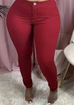 This Stretch Tight Trousers Plus Size Women's High Stretch Pencil Pants Design Made Of Durable And Stretchy Material. It Is a Must-Have Item For Your Closet. Global Lover Offer a Rich Selection Of Wholesale Plus Size Bottoms. You Will Find Wide Range Fabric