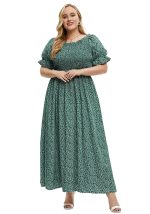 This Summer Fall Plus Size Women's Round Neck Dress Made Of Soft And Elastic Fabric. Global Lover Wholesale Plus Size Dresses And Hope Curvy Ladies Find Here a Warm And Exciting Place To Shop Affordable Curvy Dresses Online - Plus Size Casual