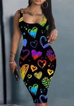 This Summer Print Basic Tight Fitting Tank Dress Design Made Of High Quality Polyster And Spandex Material. Print Dresses Is More Interesting And Stylish. Print Maxi Dresses Is One Of The Popular Item For Islander Vocations. Women¡¯s Print Dresses At Global Lover Comes With Forever Floral