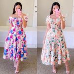 This Summer Women Off Shoulder Printed Long Dress Design Made Of High Quality Polyster And Spandex Material. Print Dresses Is More Interesting And Stylish. Print Maxi Dresses Is One Of The Popular Item For Islander Vocations. Women¡¯s Print Dresses At Global Lover Comes With Forever Floral