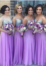 This Women Bridal Wedding Sequin Bridesmaid Dresses Design Made Of High Level Material