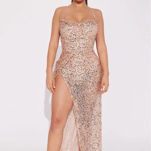 This Women Elegant Sequins Straps Party Evening Dresss Design Made Of High Quality Polyster And Spandex Material. It Come With Good Stretch And Wearing Comfortable And Feeling Freedom. The Tight And Fitted Dress Is The Most Popular Options From Party Girls. Shop Bodycon Dresses At Global Lover And Find Amazing Designs Sequins