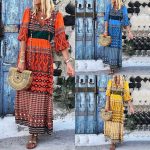 This Women Fashionable v-Neck Half-Sleeve Bohemian Loose Print Dress Design Made Of High Quality Polyster And Spandex Material. Print Dresses Is More Interesting And Stylish. Print Maxi Dresses Is One Of The Popular Item For Islander Vocations. Women¡¯s Print Dresses At Global Lover Comes With Forever Floral