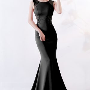 This Women Formal Party Slim Elegant Sleeveless Mermaid Evening Dress Design Made Of Good Quality Polyster And Spandex Material