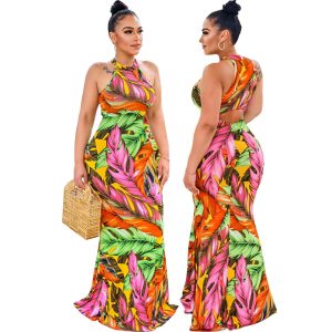 This Women Hawaii Print Dress Design Made Of High Quality Polyster And Spandex Material. Print Dresses Is More Interesting And Stylish. Print Maxi Dresses Is One Of The Popular Item For Islander Vocations. Women¡¯s Print Dresses At Global Lover Comes With Forever Floral