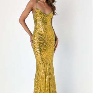 This Women Party Sequin Sexy Evening Dress Design Made Of Good Quality Polyster And Spandex Material