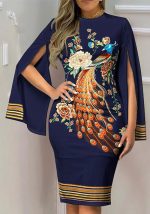 This Women Printed Sleeve Dress Design Made Of High Quality Polyster And Spandex Material. Print Dresses Is More Interesting And Stylish. Print Maxi Dresses Is One Of The Popular Item For Islander Vocations. Women¡¯s Print Dresses At Global Lover Comes With Forever Floral