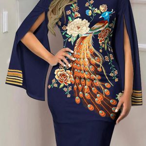 This Women Printed Sleeve Dress Design Made Of High Quality Polyster And Spandex Material. Print Dresses Is More Interesting And Stylish. Print Maxi Dresses Is One Of The Popular Item For Islander Vocations. Women¡¯s Print Dresses At Global Lover Comes With Forever Floral