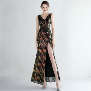 This Women Sequined Sequin Long Evening Dress Design Made Of Good Quality Polyster And Spandex Material