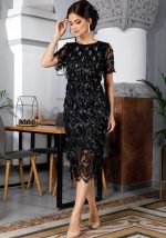 This Women Sexy Chic Tassel Sequin Dress Design Made Of Good Quality Polyster And Spandex Material