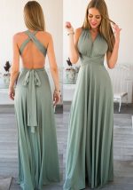 This Women Sexy Cross Backless Bandage Long Dress Design Made Of High Quality Polyster And Spandex Material