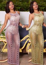 This Women Sexy Cutout Beach Dress Combine The Warm And Fashion. It Is a Must-Have Item For This Winter. Sweater Dresses For Women At Global Lover Comes For Different Occasions - Daily Life