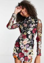 This Women Sexy Floral Bodycon Dress Design Made Of High Quality Polyster And Spandex Material. It Come With Good Stretch And Wearing Comfortable And Feeling Freedom. The Tight And Fitted Dress Is The Most Popular Options From Party Girls. Shop Bodycon Dresses At Global Lover And Find Amazing Designs Sequins