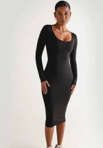 This Women Sexy Long Sleeve Round Neck Bodycon Dress Design Made Of High Quality Polyster And Spandex Material. It Come With Good Stretch And Wearing Comfortable And Feeling Freedom. The Tight And Fitted Dress Is The Most Popular Options From Party Girls. Shop Bodycon Dresses At Global Lover And Find Amazing Designs Sequins