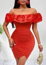 This Women Sexy Off Shoulder Dress Design Made Of High Quality Polyster And Spandex Material. It Come With Good Stretch And Wearing Comfortable And Feeling Freedom. The Tight And Fitted Dress Is The Most Popular Options From Party Girls. Shop Bodycon Dresses At Global Lover And Find Amazing Designs Sequins