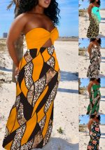 This Women Sexy Off Shoulder Strapless Print Dress Design Made Of High Quality Polyster And Spandex Material. Print Dresses Is More Interesting And Stylish. Print Maxi Dresses Is One Of The Popular Item For Islander Vocations. Women¡¯s Print Dresses At Global Lover Comes With Forever Floral