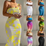 This Women Sexy One Shoulder Cutout Long Dress Design Made Of High Quality Polyster And Spandex Material. It Come With Good Stretch And Wearing Comfortable And Feeling Freedom. The Tight And Fitted Dress Is The Most Popular Options From Party Girls. Shop Bodycon Dresses At Global Lover And Find Amazing Designs Sequins