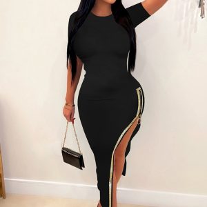 This Women Side Zip Beaded Dress Design Made Of High Quality Polyster And Spandex Material. It Come With Good Stretch And Wearing Comfortable And Feeling Freedom. The Tight And Fitted Dress Is The Most Popular Options From Party Girls. Shop Bodycon Dresses At Global Lover And Find Amazing Designs Sequins