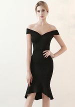 This Women Spring Off Shoulder Mermaid Wedding Dress Design Made Of Good Quality Polyster And Spandex Material