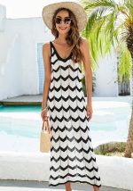 This Women Black Strap Sleeveless Hollow Out Loose Casual Dresses design made of high quality polyster and spandex material. It is stretchy