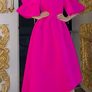 This Women Rose Turtleneck Half Sleeves Cascading Ruffle Skater Dresses design made of high quality polyster and spandex material. Women¡¯s skater dresses suit for all shapes girls. Cheap skater dresses is a great buy at global lover. When you need other type of wholesale women¡¯s dresses