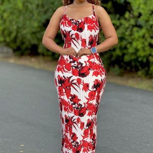 This Women Summer Sleeveless Sexy Printed Maxi Dress Design Made Of High Quality Polyster And Spandex Material. Print Dresses Is More Interesting And Stylish. Print Maxi Dresses Is One Of The Popular Item For Islander Vocations. Women¡¯s Print Dresses At Global Lover Comes With Forever Floral