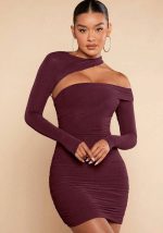 This Women Pleated Bodycon Dress Design Made Of High Quality Polyster And Spandex Material. It Come With Good Stretch And Wearing Comfortable And Feeling Freedom. The Tight And Fitted Dress Is The Most Popular Options From Party Girls. Shop Bodycon Dresses At Global Lover And Find Amazing Designs Sequins