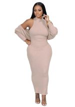 This Women's Solid Color Slim Fit Basics Dress Coat Two Piece Outdoor Wear Design Made Of High Quality Polyster And Spandex Material