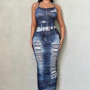 This Women's Autumn Sexy Low Back Fashion Casual Slim Denim Bodycon Dress Design Made Of High Quality Polyster And Spandex Material. It Come With Good Stretch And Wearing Comfortable And Feeling Freedom. The Tight And Fitted Dress Is The Most Popular Options From Party Girls. Shop Bodycon Dresses At Global Lover And Find Amazing Designs Sequins