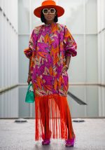 This Women's Casual Print Fringed Maxi Dress Design Made Of High Quality Polyster And Spandex Material. It Is Stretchy