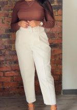 This Women's Fashion Casual High Waist Solid Suit Pants Career Trousers Design Made Of Durable And Stretchy Material. It Is a Must-Have Item For Everyday Life. Women Casual Pants Wholesale At Global Lover Has Wide Range Selections On Colors