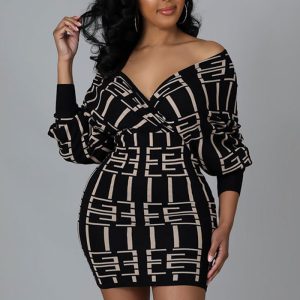 This Women's Long Sleeve Dress Fall Chic Fashion Casual Clothing Design Made Of High Quality Polyster And Spandex Material. It Come With Good Stretch And Wearing Comfortable And Feeling Freedom. The Tight And Fitted Dress Is The Most Popular Options From Party Girls. Shop Bodycon Dresses At Global Lover And Find Amazing Designs Sequins