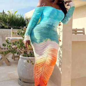 This Women's Mesh Print Dress Design Made Of High Quality Polyster And Spandex Material. Print Dresses Is More Interesting And Stylish. Print Maxi Dresses Is One Of The Popular Item For Islander Vocations. Women¡¯s Print Dresses At Global Lover Comes With Forever Floral