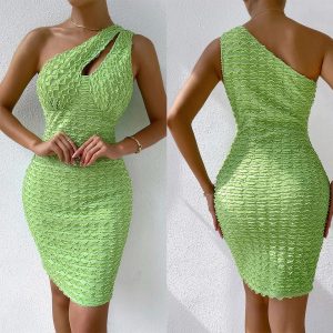 This Womens Sexy Slash Shoulder Bodycon Dress Design Made Of High Quality Polyster And Spandex Material. It Come With Good Stretch And Wearing Comfortable And Feeling Freedom. The Tight And Fitted Dress Is The Most Popular Options From Party Girls. Shop Bodycon Dresses At Global Lover And Find Amazing Designs Sequins