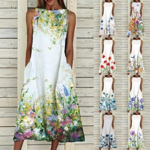 Este vestido de verano de las mujeres de impresión floral elegante vestido de diseño hecho de poliéster de alta calidad y material de spandex. Vestidos de impresión es más interesante y con estilo. Maxi vestidos de impresión es uno de los elementos populares para las vocaciones isleñas. Vestidos de las mujeres de impresión en Global Lover viene con Forever Floral