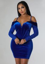 This Fashion Sexy Tight Fitting Mesh Long-Sleeved Dress For Women Design Made Of High Quality Polyster And Spandex Material