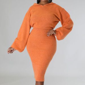 This Women's Long Sleeve Solid Color Autumn Dress Design Made Of High Quality Polyster And Spandex Material. It Come With Good Stretch And Wearing Comfortable. Women¡¯s Midi Dresses Is Omnipotent And Suit For All Kinds Of Occasions - Daily Wear