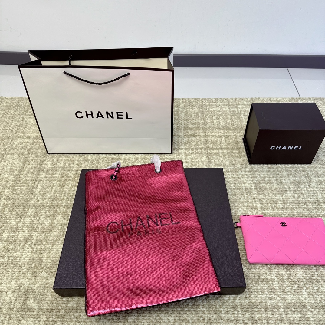 Chanel 24s sequin shopping bag color chart ✔️p