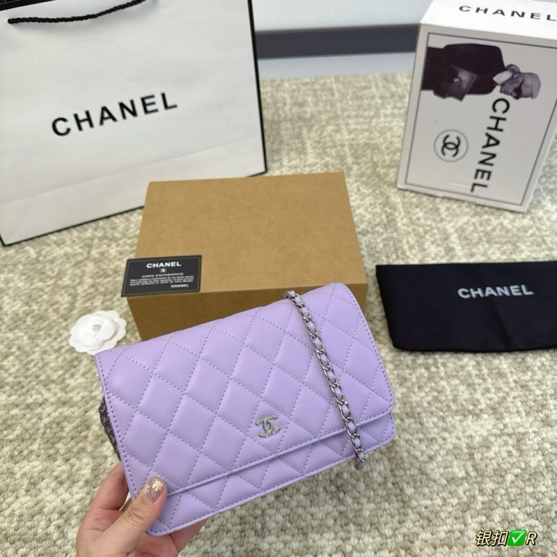 Chanel fortune silver buckle woc color chart ✔️p